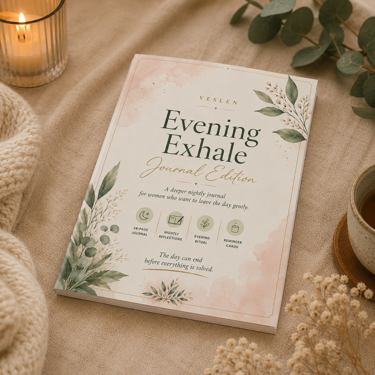 Evening Exhale Journal Edition cover